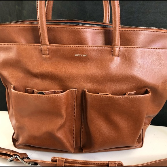 Matt & Nat Diaper Bag - Chili - Picture 2 of 5